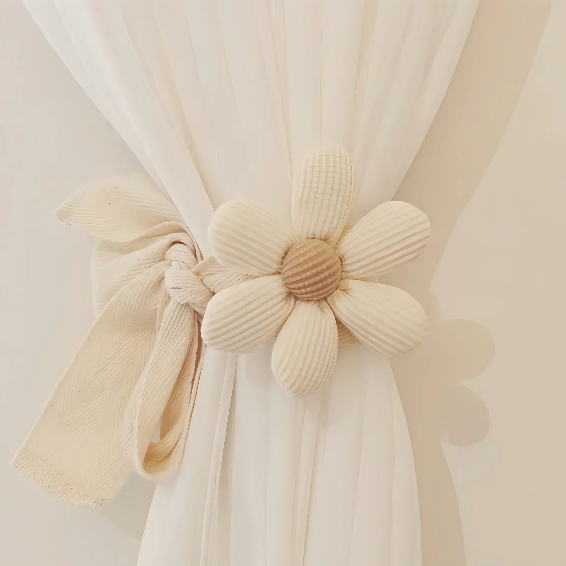 Ins Flowers Curtains Holder Room Curtain Tieback Tie room Decor Buckle for Curtains Barra Cortinas Dormitorios Embrasse Rideau