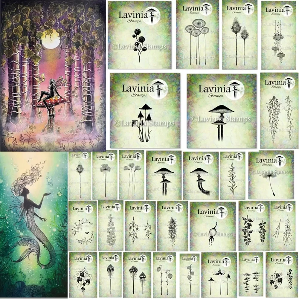 Moon Pods Clear Stamp Seal Per Fai Da Te Die Scrapbooking Photo Album Card Making Forniture Decorative