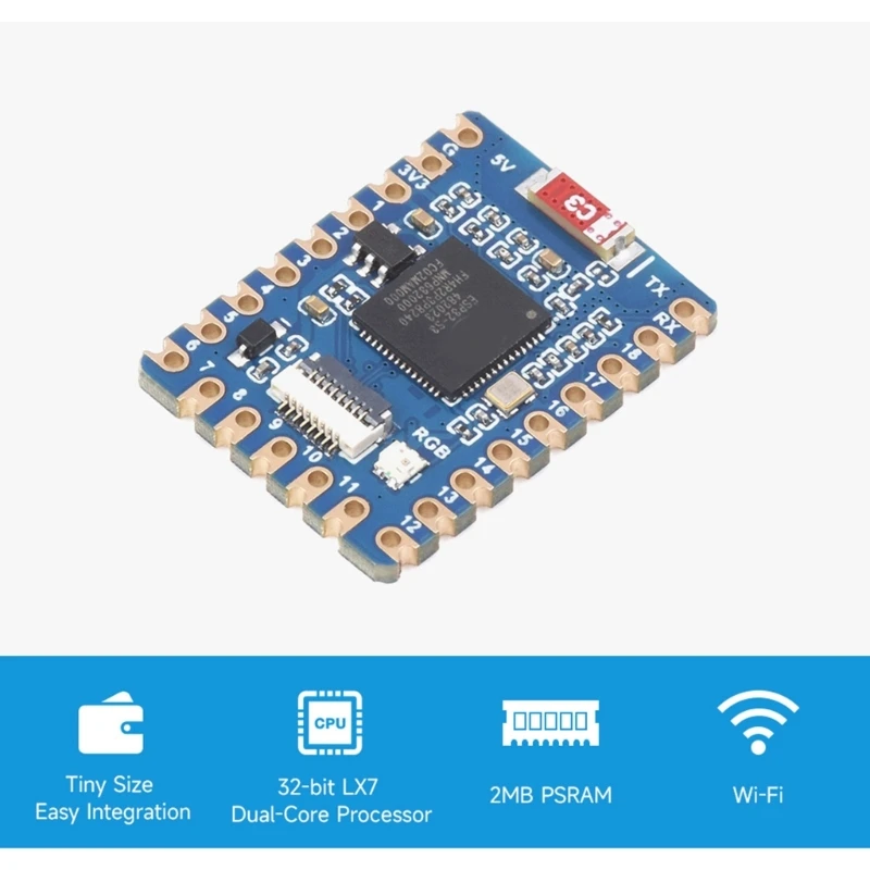 

Миниатюрная макетная плата ESP32, быстрая обработка, 240 МГц, гибкая функциональность