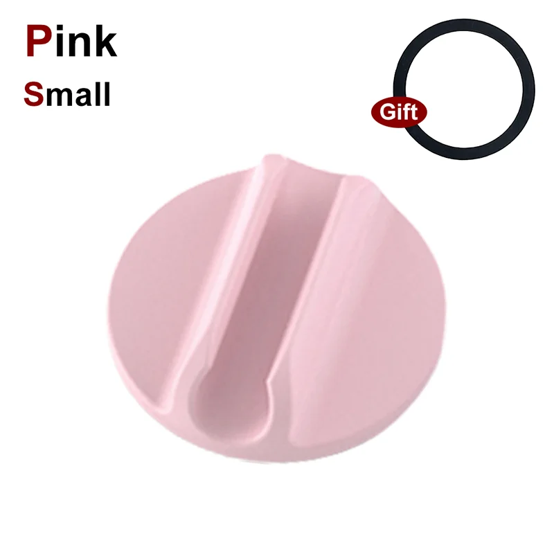 Magnetic Silicone Lipstick Holder with Cosmetic Mirror and Desktop Stand