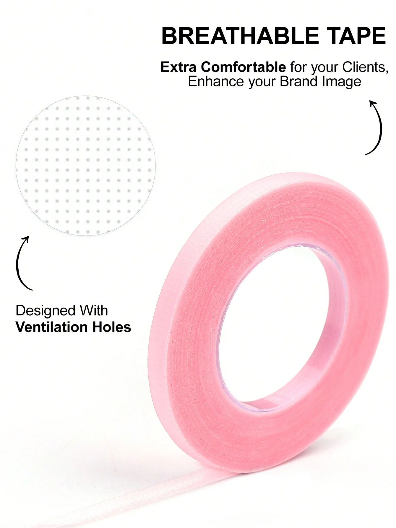 5/10/20PCS Micropore Lash Tape 4mm Width Eyelash Extension Tapes PE Breathable Easy To Tear Lashes Accessories Makeup Tools Eyelash Extension Tape