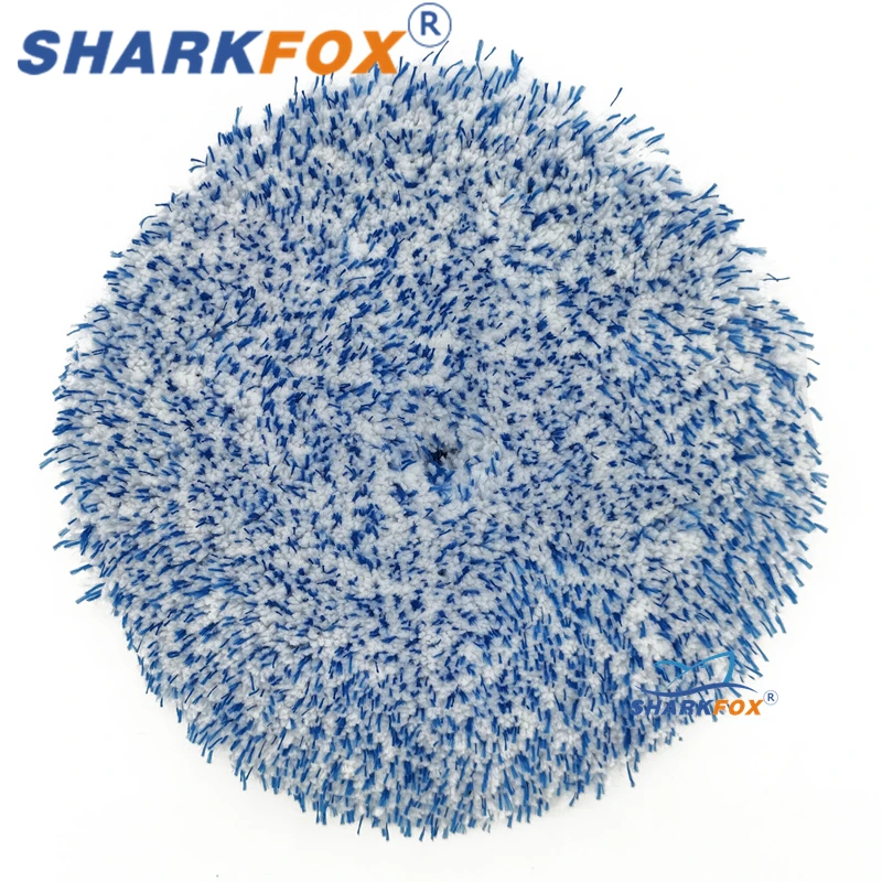 Sharkfox 3/5/6 Inch Microfiber buffing pads dual action polisher polishing pads 3
