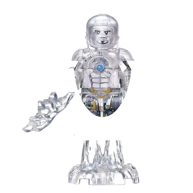 New CQ01-A DY101-104 AF321-326 Super Hero Puzzle Toy Mark MK1 Armor Assembly Block Man Toy