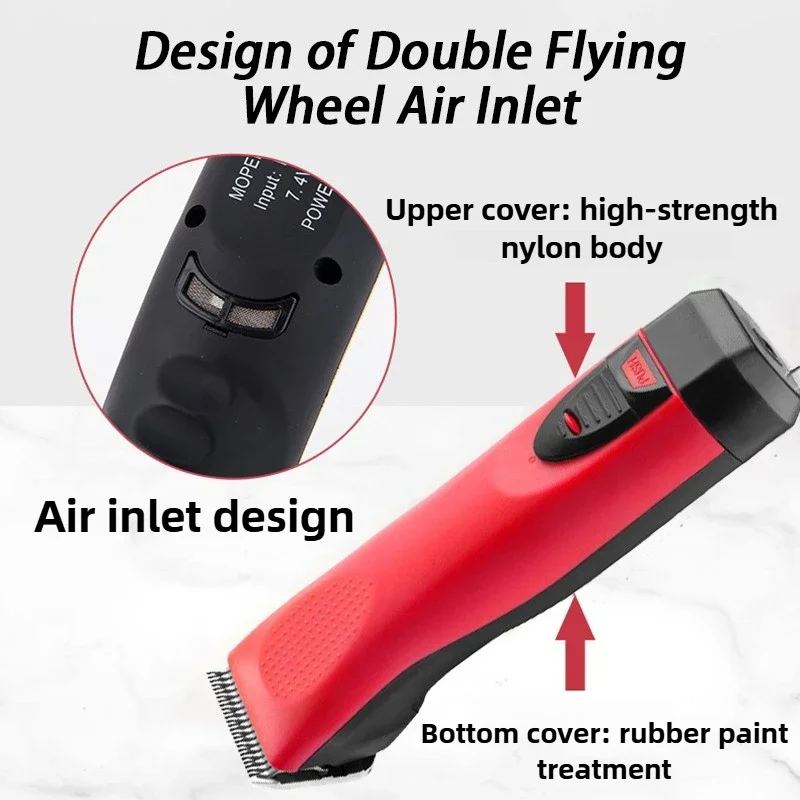 35W Professional Pet Hair Clipper Cordless Haircut Electric Dog Trimmer Grooming Pets Store Cat Beauty Trimmer Hair Cutting