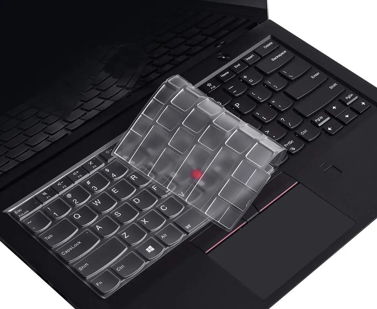 For Lenovo ThinkPad X1 Carbon 5th/6th/7th // T490 E490 L490 T490S T495 T480 14" Laptop TPU Keyboard Cover Protector