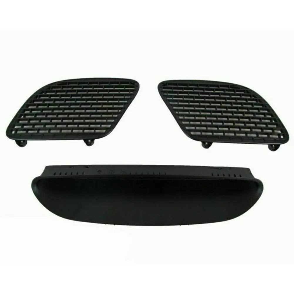 

68184352AB 68184353AB 68184348AC Hood Black Mesh Grille Scoop Set Fits for Dodge Challenger Hellcat 2015-2019