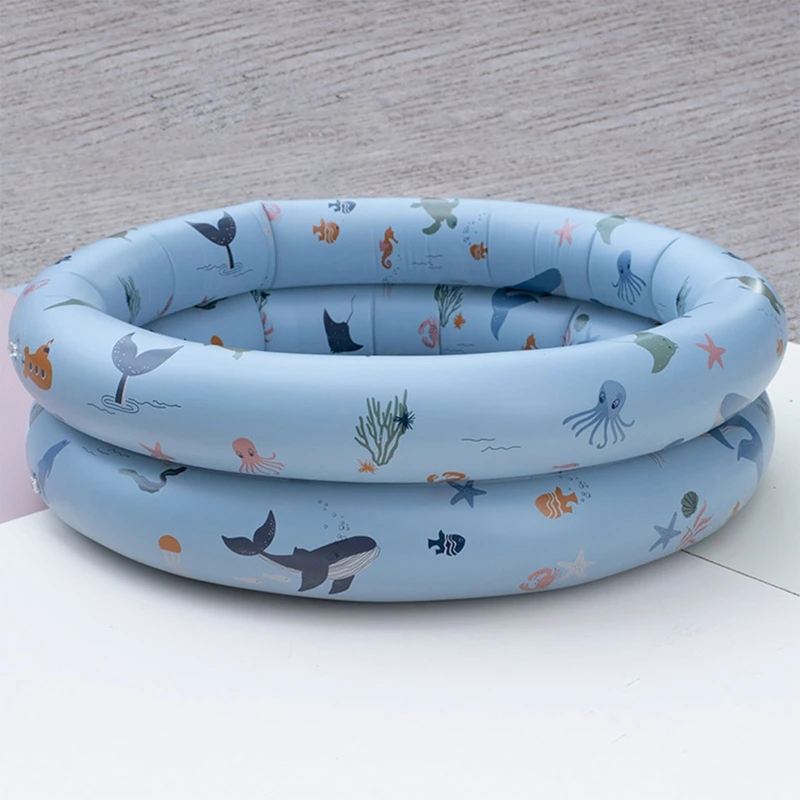 80cm Inflatable Pool Baby Swimming Pool Baby BathTub Kids Portable Outdoor Children Basin Bathtub Newborns Swimming