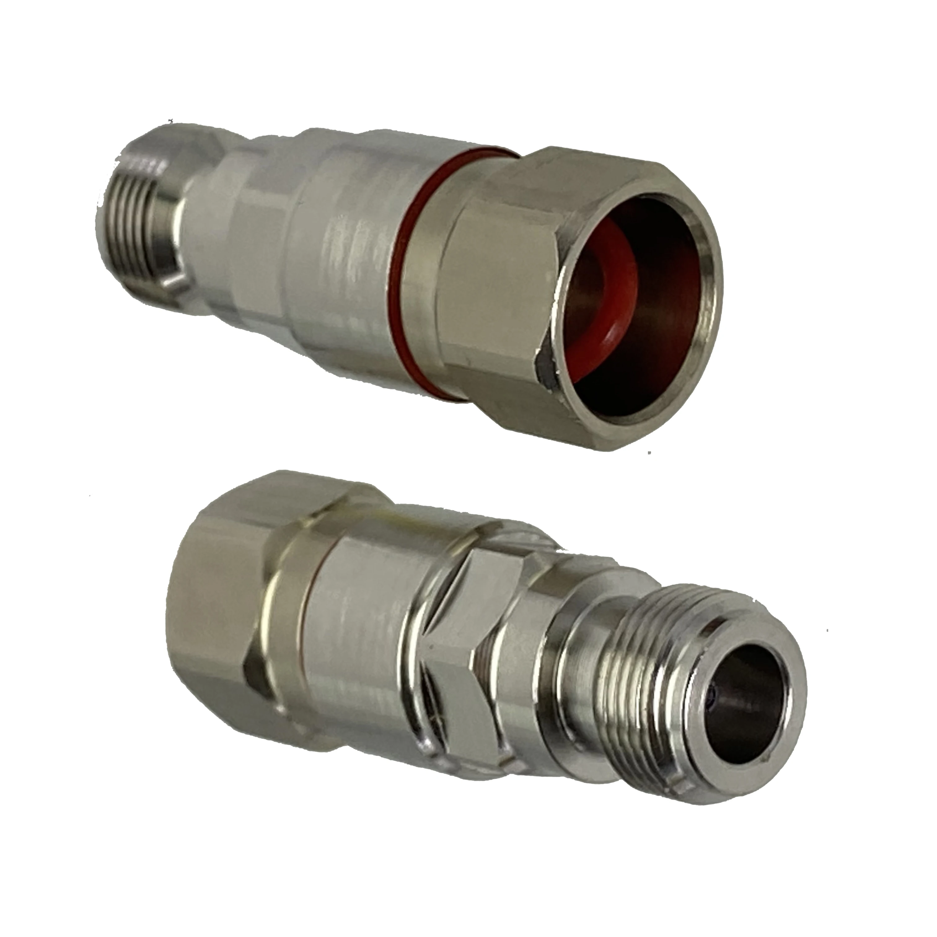 Conector n Fêmea Jack Braçadeira Padrão de Cobre Ondulado Heliax rf Adaptador Coaxial Fio Terminal Bronze Peças