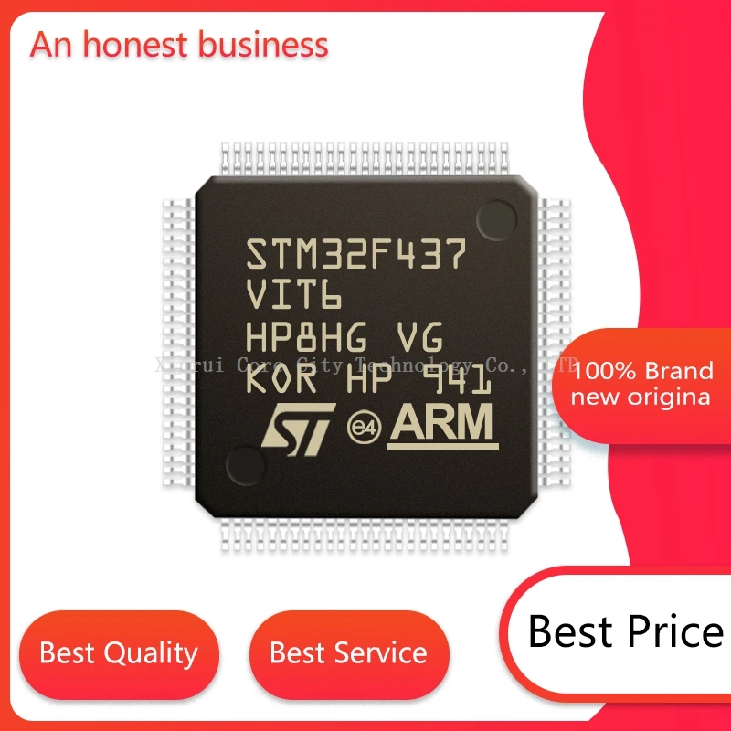

100%New STM32F STM32F437 STM32F437VI STM32F437VIT6 Original Stock, Welcome to Consult