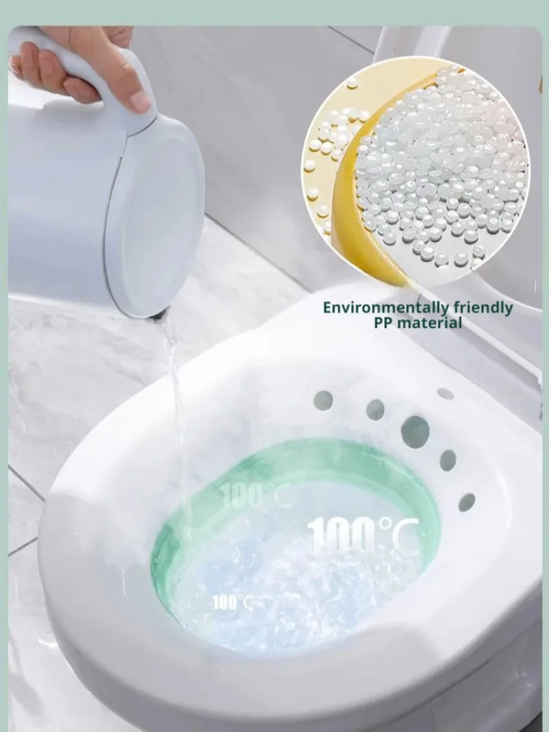 Maternity Monthly Cleaning bidet Nursing basin collapsible slot rinse private hemorrhoids basin
