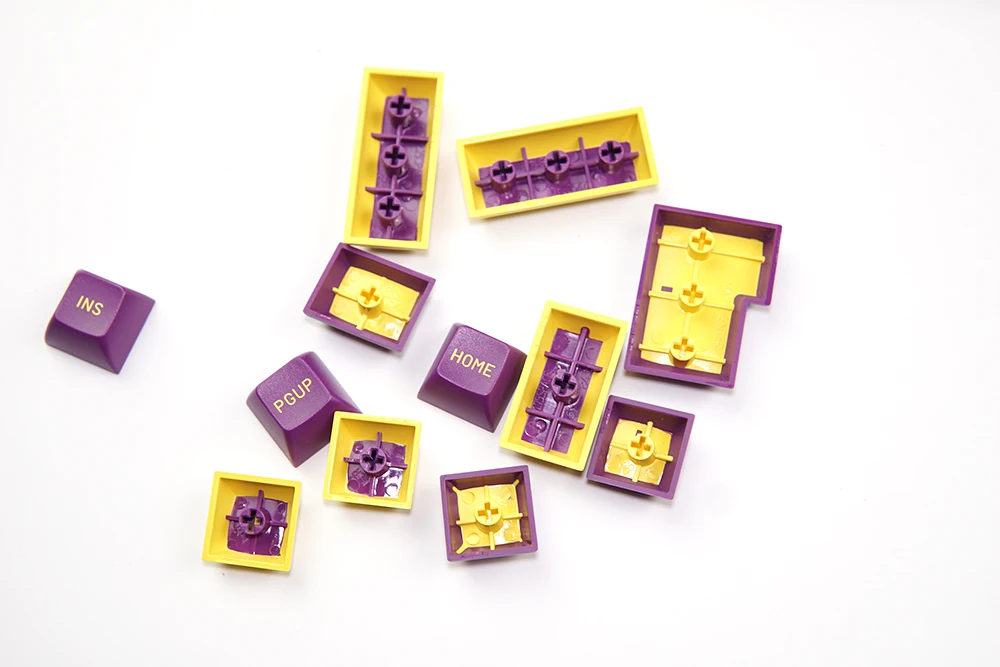 daye keycaps cereja perfil de duas cores moldagem abs keycap adequado para vários layout teclados mecânicos