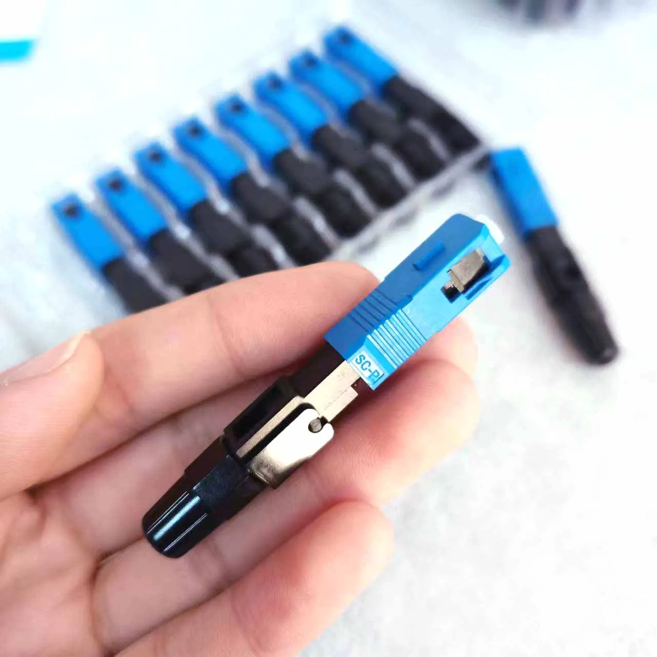 FTTH SC UPC single-mode fiber optic SC quick connector FTTH Fiber Optic Fast Connector SC Connector Free shipping
