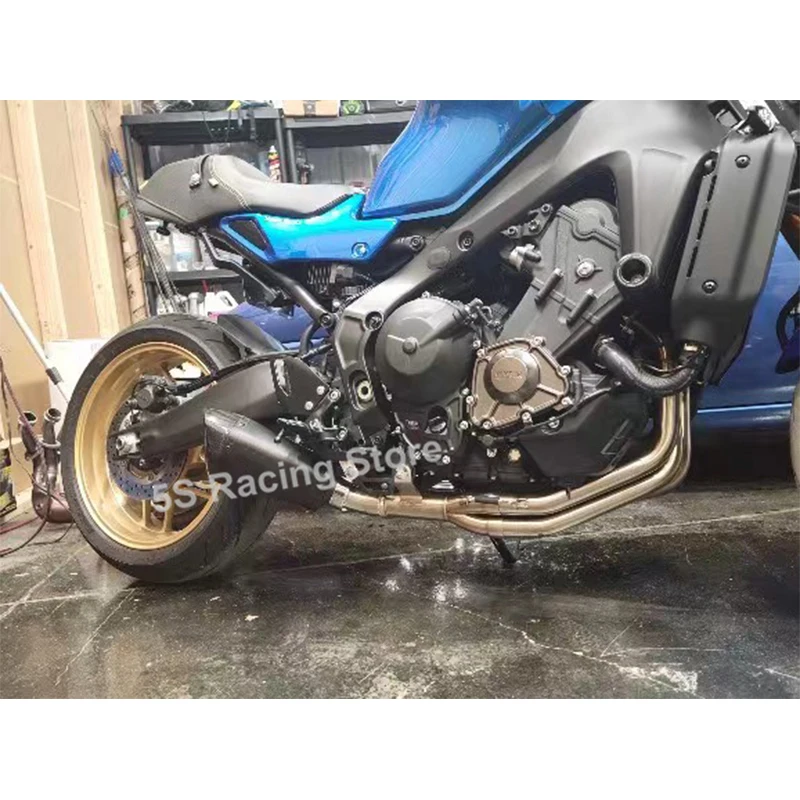 For BMW S1000RR S1000R 2010 - 2016 60mm Motorcycle Exhaust Escape Motorcross Carbon Fiber Muffler DB Killer Modified Link Pipe - Image 3