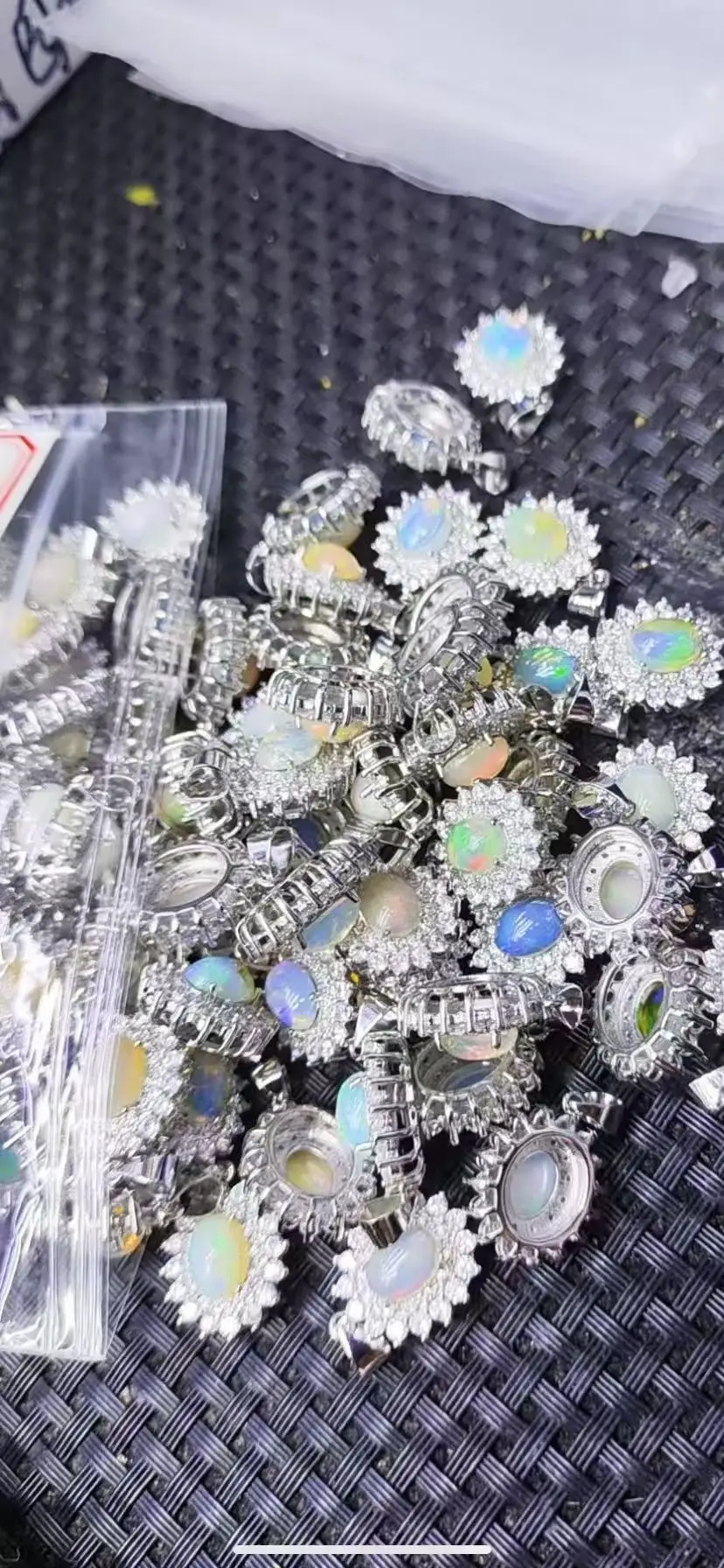 OVAL Natural Opal Pendant Necklace Fine Jewelry Handmade Stones Wholesale Healing Energy Gift Lucky Jewelry