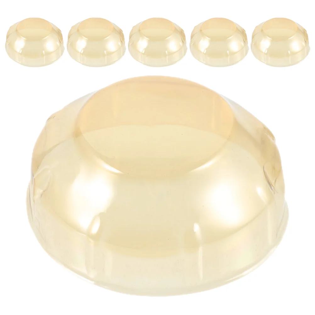 6 Pcs Smoke Cover Dust Sensation Machine Smoking Alarm Plastic Fire Safety