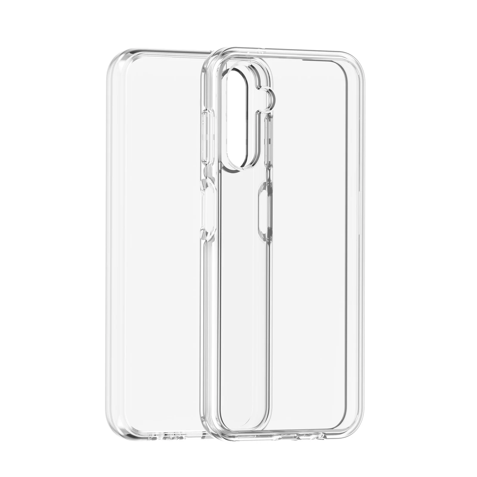 Crystal Clear Shockproof Case Cover with Non-Yellowing Technology