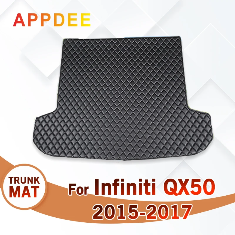 

Коврик для багажника автомобиля Infiniti QX50 2015 2016 2017, пользовательские автомобильные аксессуары, украшение интерьера автомобиля