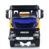 1/14 LESU RC Trailer 2 Axles Hydraulic Metal Full Trailers Electric Support Legs Self-dumping Model Truck Construction Vehicle 5
