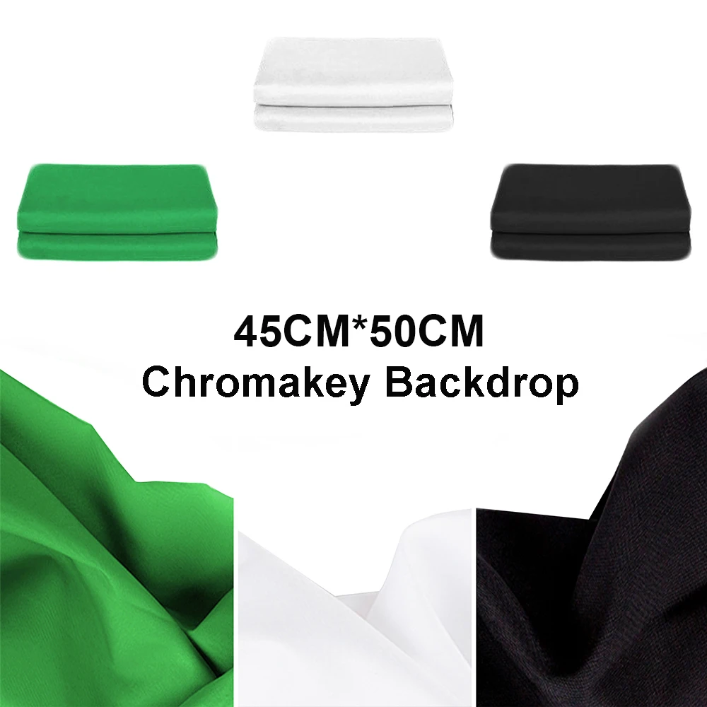 Photography Background Cloth Backdrop Chromakey 45cm*50cm For Photo Studio Light Box