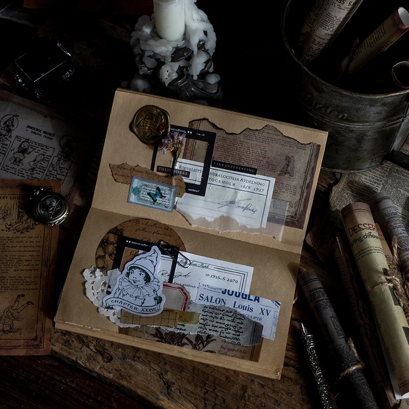 Рисунок 6 - декоративные бумаги для коллаж