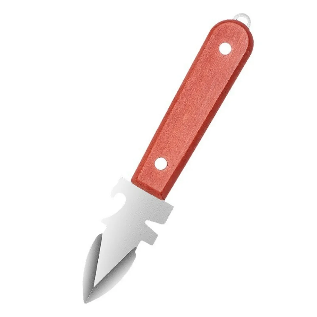 Premium Stainless Steel Seafood Opener - Sharp-Edged Shucker Tool