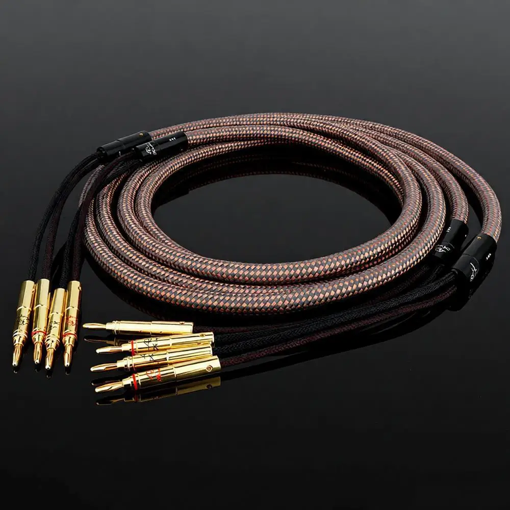 Accuphase HIFI Speaker Cable 6N OCC Copper Audiophile Speaker