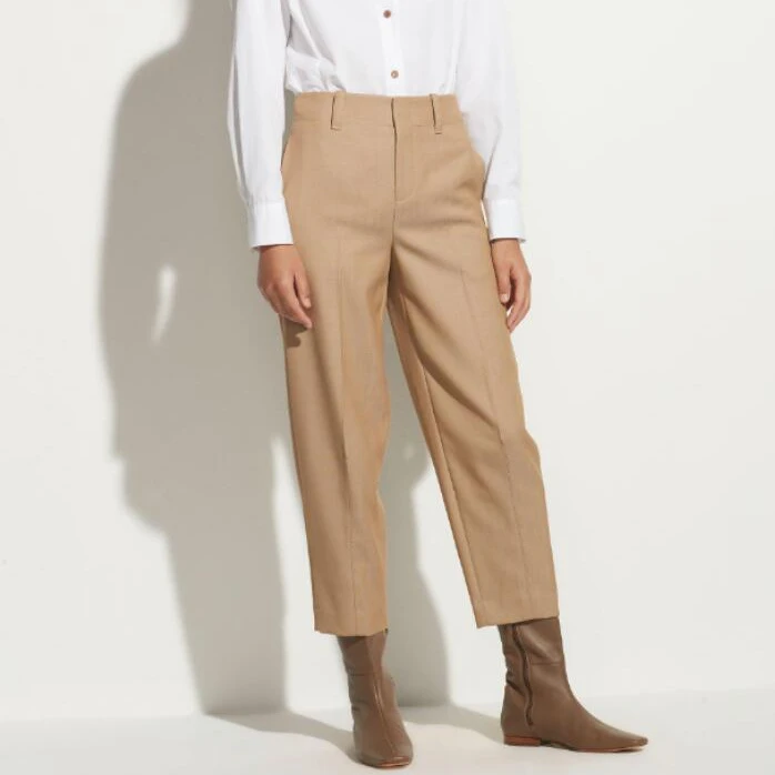 

Pants Women 2022 Early Spring New Straight Wide Leg Pants Wool Pants