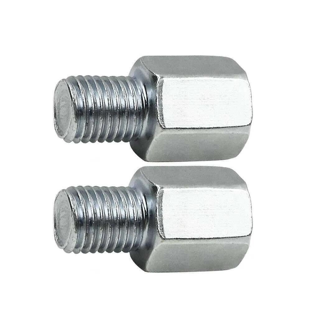 2 stücke Motorrad Roller Spiegel adapter 8mm Buchse im Uhrzeiger sinn bis 8-10mm männliche Uhrzeiger sinn Spiegel adapter im Uhrzeiger sinn Gewindes ch rauben – Detail 5