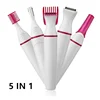 Multifunction 5 In 1 Electric Epilator For Women Hair Remover Shaver Razor For Eyebrow Underarm Bikini Leg Depilador Feminino 1