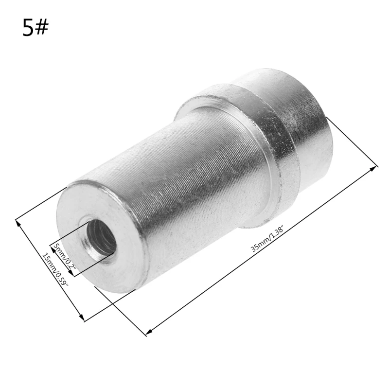 Iron Nozzle Pneumatic Sandblasting Gun Nozzles Tip 5mm 6mm Dropship