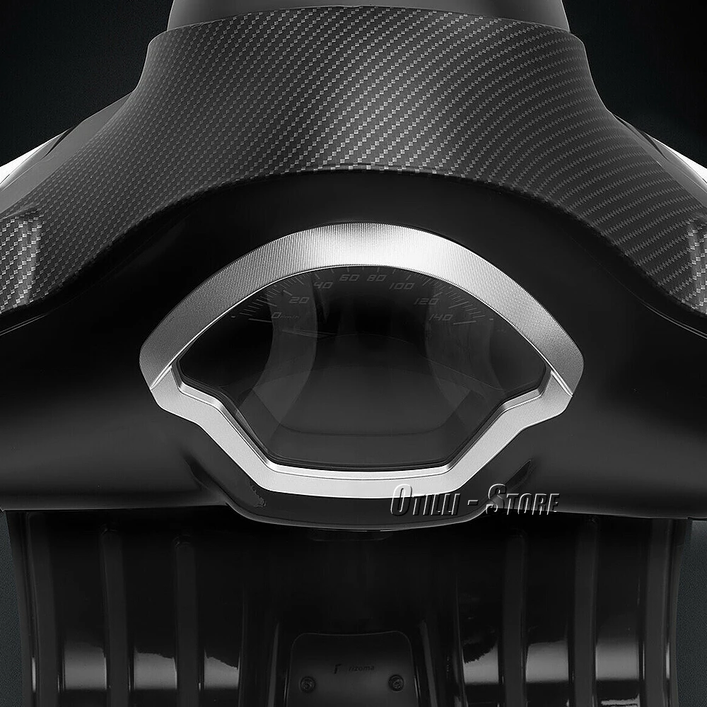 오토바이 액세서리 속도계 게이지 계량기 링 커버, 계기 프레임, 베스파 GTS300 GTS300 GTS 300 gts300 2023 2024