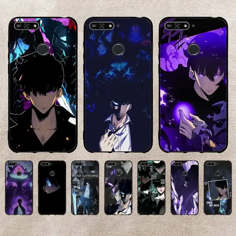 

Solo Leveling Comics Anime Phone Case For Xiaomi 11 10 12Spro A2 A2lite A1 9 9SE 8Lite 8explorer F1 Poco 12S Ultra Cove