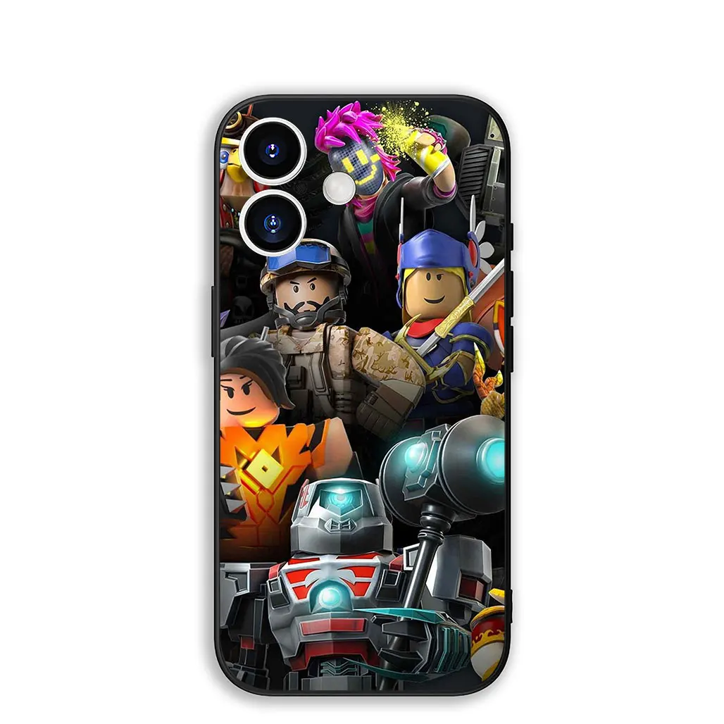Cartoon R-Robloxs Wallpaper Phone Case Cover