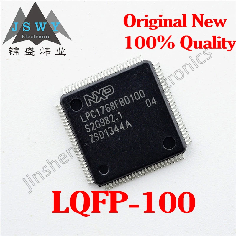 

Free shipping for 1~50PCS LPC1768 LPC1768FBD100 32-bit Microcontroller LQFP100 ARM Chip IC Brand New Good Quality Fast Delivery