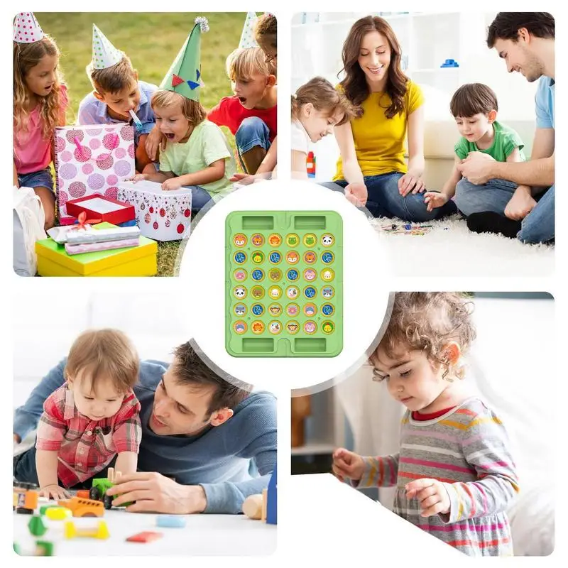 Game Board Travel Fruit Flipping Chess Classic Strategy Game Fruit Flipping Card Board Educational Family