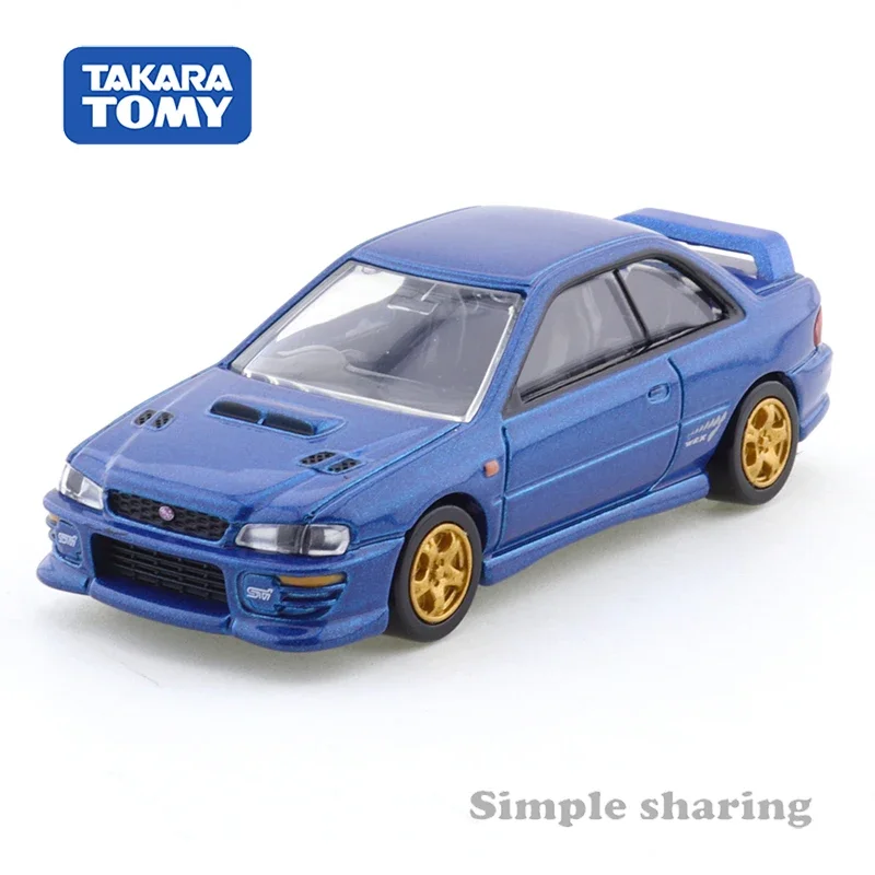 Takara Tomy Tomica Premium No.30 Subaru Impreza WRX TypeR STi Version Diecast Model Car Toy Alloy Car Model Boy Toy Ornaments 6