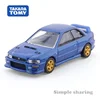 Takara Tomy Tomica Premium No.30 Subaru Impreza WRX TypeR STi Version Diecast Model Car Toy Alloy Car Model Boy Toy Ornaments 6