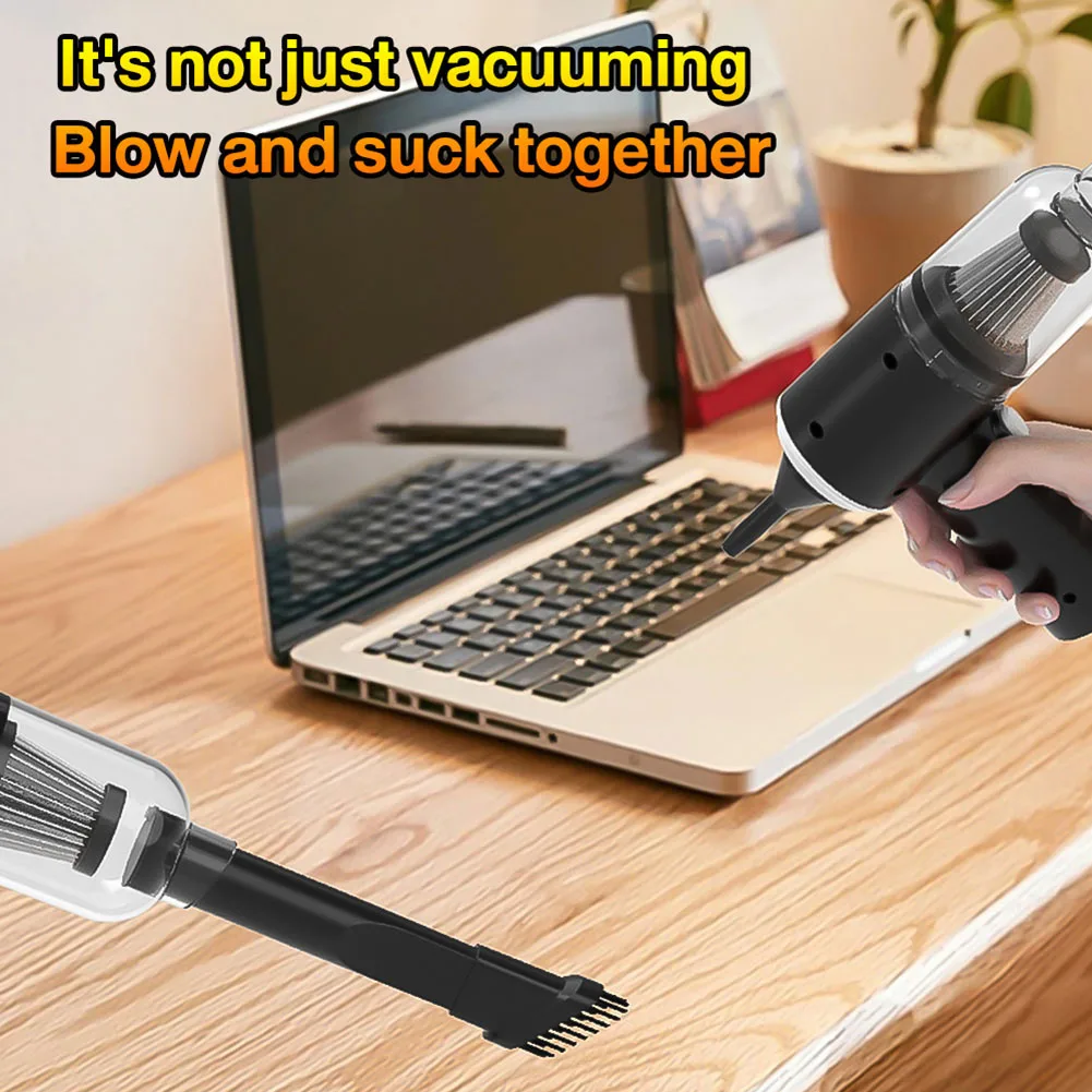 Wireless Car Vacuum Cleaner 800/1200Pa Cordless Handheld Cleaning Robot Auto Vacuums Strong Suction Cleaner For Car