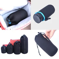RF11 Camera Lens Pouch Bag Waterproof Video Lens Soft Drawstring Protector Case For Canon Sony Nikon for Most Digital SLR Camera - Image 5