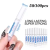 50/100pcs Nail Glue for Acrylic Nails Tip 2g Fast drying Press on Nails Fake Nails Adhesive Glue Super Bond for Broken Nail 1