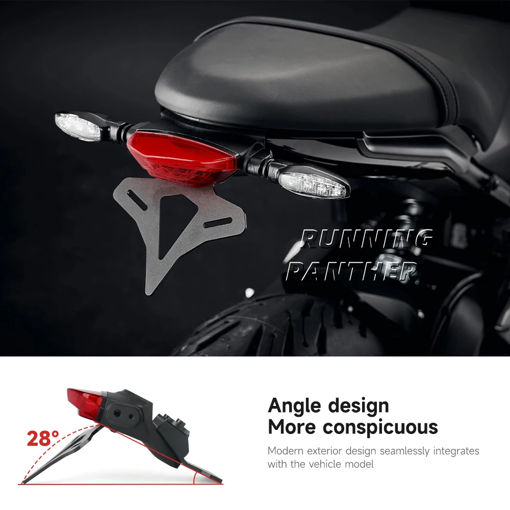 Premium Motorcycle License Plate Holder