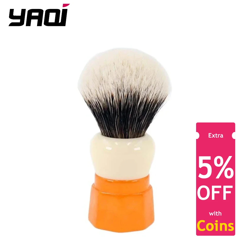 yaqi-ever-helpful-two-band-badger-hair-mens-wet-shaving-brush-facial-beard-cleaning-shave-tool