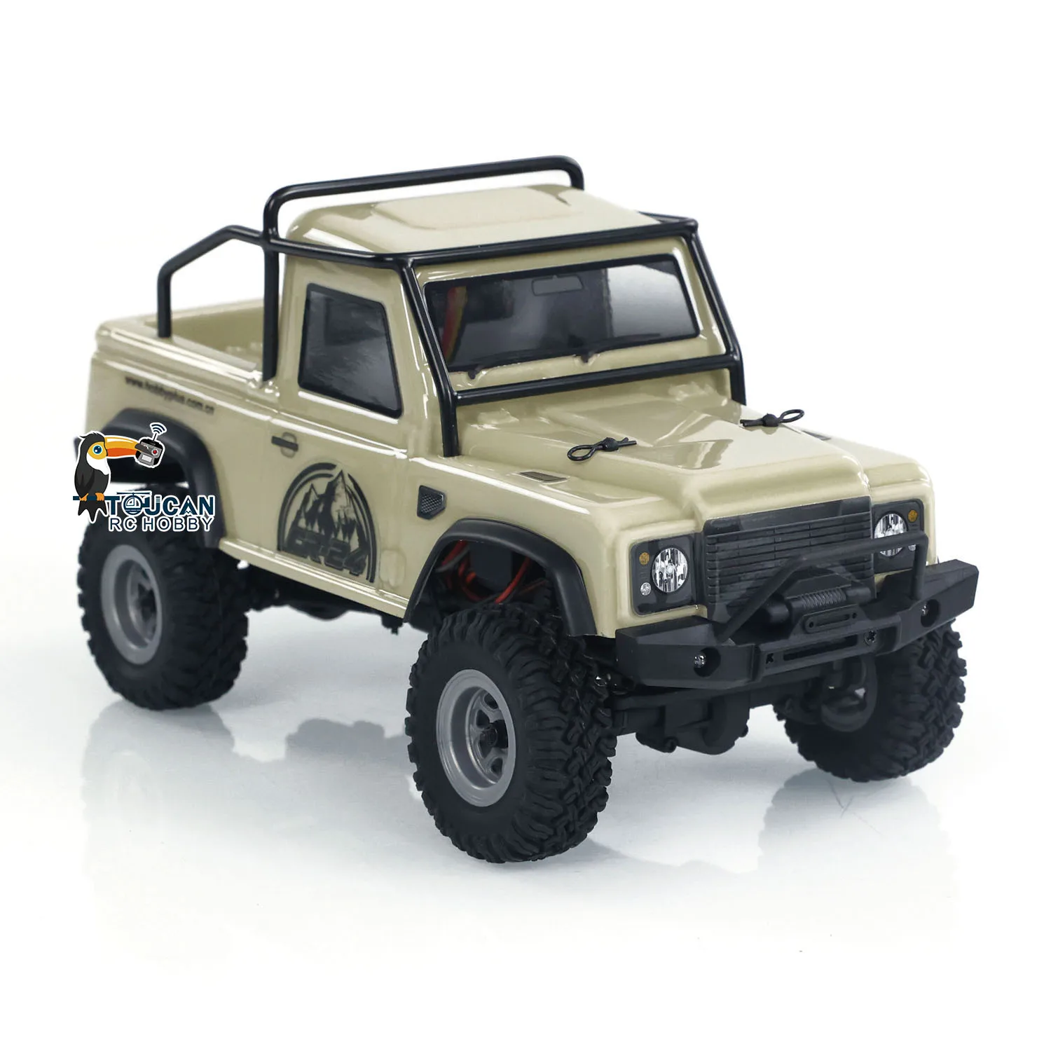 Hobby Plus RTR 1/24 Scale RC 4WD Crawler 4x4 Mini Off-road Vehicles Remote Control Climbing Crawler Car Model Toys TH24009 3
