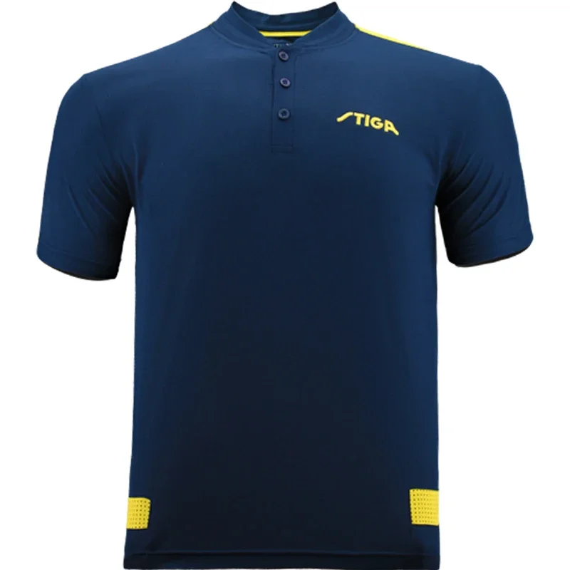Genuine Stiga Table Tennis T Shirt Table Tennis Champion Shirt Fast Dry Sports Short Sleeve For Men Women
