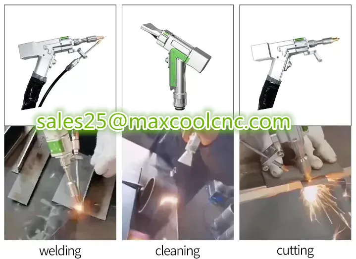 3 IN 1 Fiber Laser Cleaning Welding Cutting Machine Multi-functional for Metal Aluminium Steel Good Quality and Low Price 6