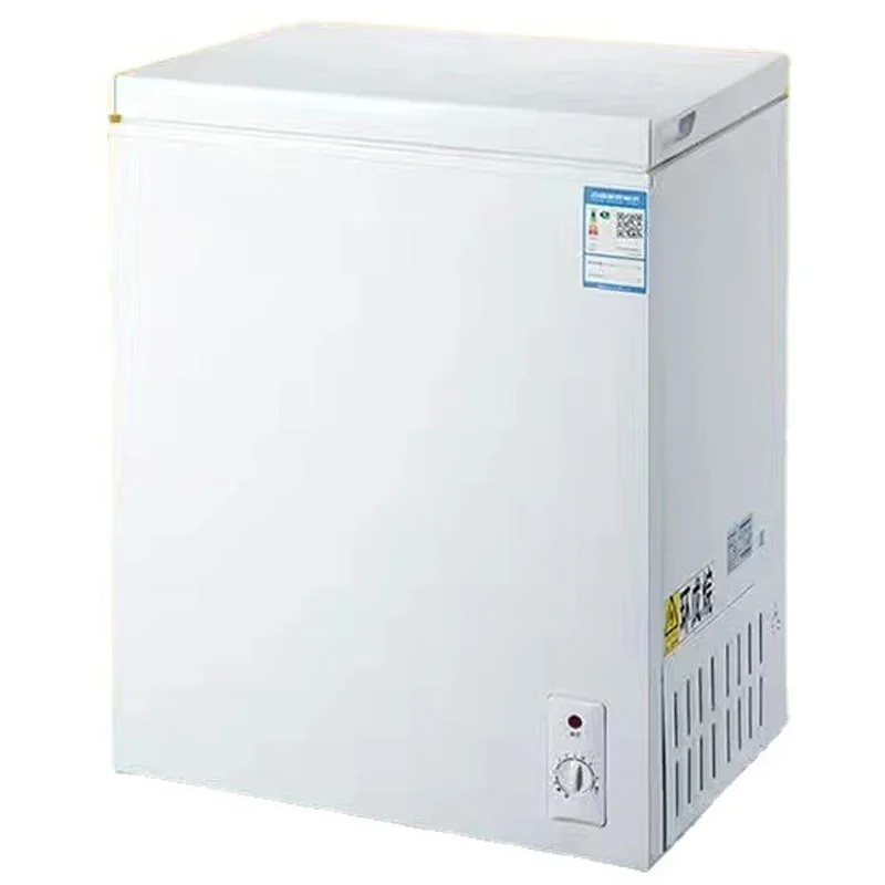58L/72L Small Freezer, Energy Saving Chest Deep Freezer with 6 Level Adjustable Thermostat, Top Opening Compact Freezer
