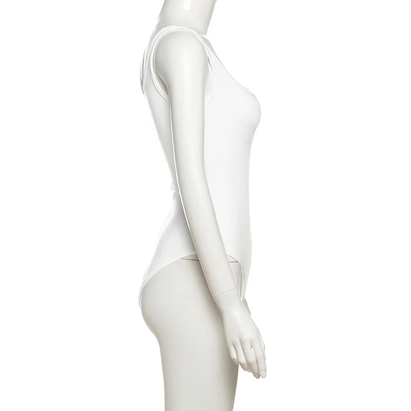 slim fit one-piece side view