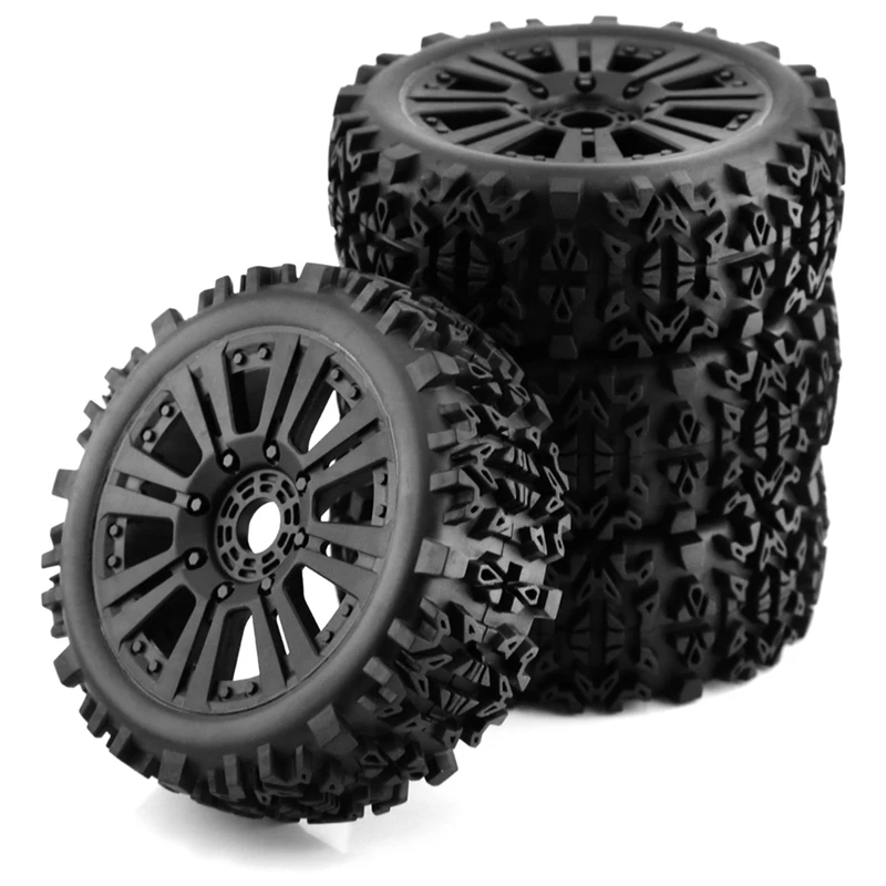

4 шт. 1/8 внедорожные автомобильные багги колеса шины 120 мм резиновые шины для Redcat Team Losi VRX HPI Kyosho HSP Carson