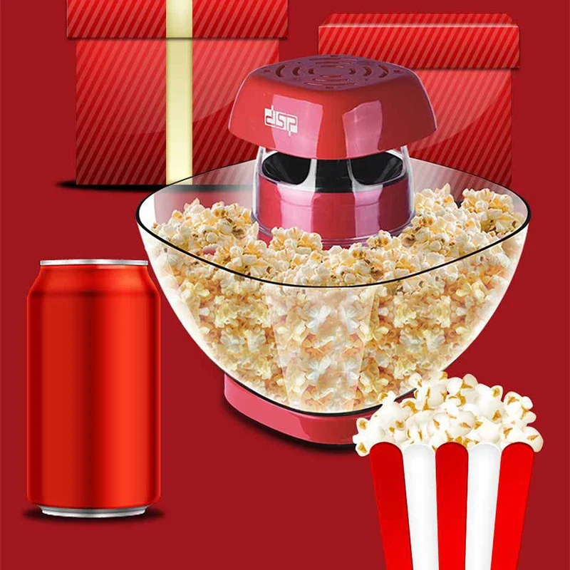 Home Popcorn Machine PM-2801 Portable Popcorn Machine 1200W Homemade Snack Creative Gift 220V 50-60Hz
