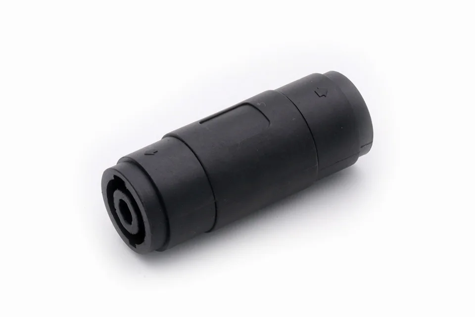 de potência conector fêmea jack acoplador extensor